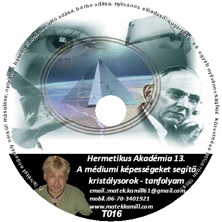 Hermetikus Akadmia 13. A mdiumi kpessgek  tanfolyami DVD