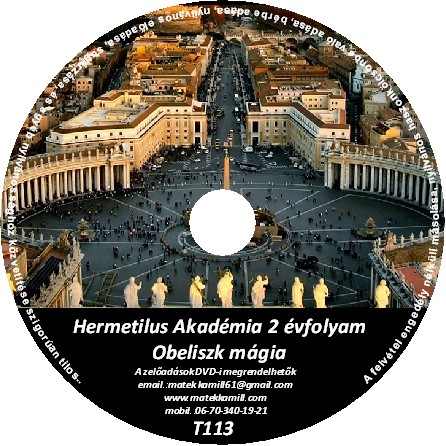 Hermetikus Akadmia 02.Obeliszk mgia tanfolyami DVD